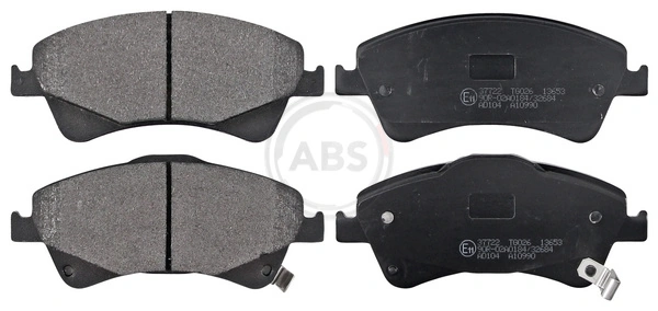 A.B.S. 37722 — Колодка гальм. диск. передн. (вир-во ABS)