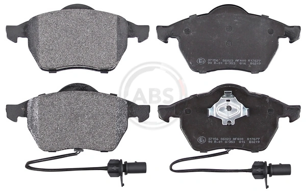 A.B.S. 37156 — Колодка гальм. диск. AUDI/VW A6/PASSAT передн. (вир-во ABS)