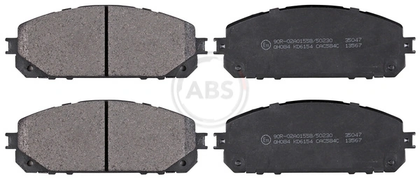 A.B.S. 35047 — Колодка гальм. диск. передн. (вир-во ABS)
