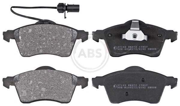 A.B.S. 37143 — Колодка гальм. диск. VW T4 15" передн. (вир-во ABS)