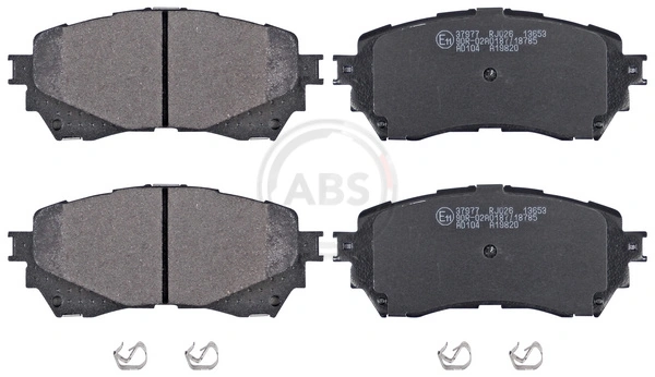 A.B.S. 37977 — Колодка гальм. диск. MAZDA 6 2.0 2.2D 2.5 2013 - передн. (вир-во ABS)