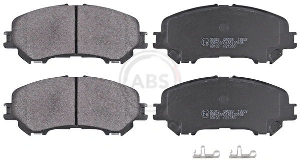 A.B.S. 35045 — Колодка гальм. диск. NISSAN QASHQAI, RENAULT KADJAR передн. (вир-во ABS)