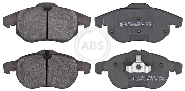 A.B.S. 37300 — Колодка гальм. диск. FIAT/OPEL/SAAB CROMA/VECTRA C/SIGNUM/9-3 передн. (вир-во ABS)