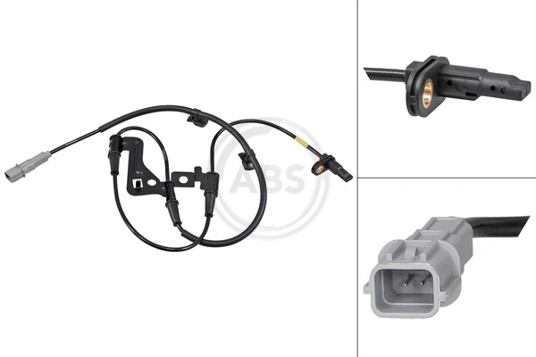 Sensor, wheel speed