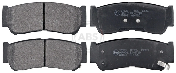 A.B.S. 37523 — Колодка гальм. HYUNDAI Santa Fe задн. (вир-во ABS)