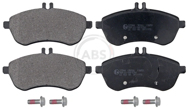 A.B.S. 37584 — Колодка гальм. диск. MB C-CLASS передн. (вир-во ABS)