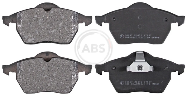 A.B.S. 36897 — Колодка гальм. диск. OPEL/SAAB VECTRA B/900 передн. (вир-во ABS)