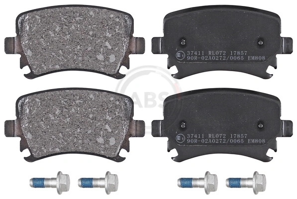 A.B.S. 37411 — Колодка гальм. диск. AUDI/VW A3/A4/CADDY/TOURAN задн. (вир-во ABS)