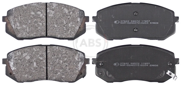 A.B.S. 37622 — Колодка гальм. диск. HYUNDAI ix35 передн. (вир-во ABS)
