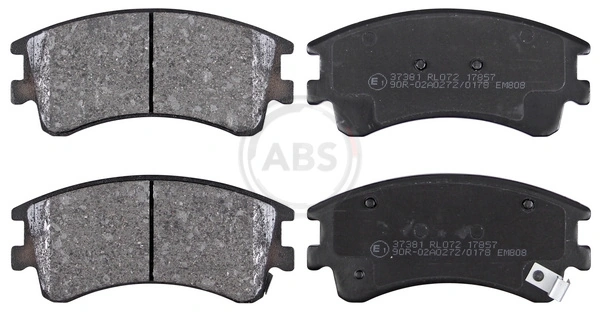 A.B.S. 37381 — Колодка гальм. диск. MAZDA 6/6 SPORT/6 SPORTBREAK передн. (вир-во ABS)