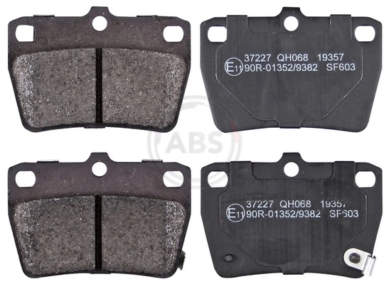 A.B.S. 37227 — Колодка гальм. диск. TOYOTA RAV4 задн. (вир-во ABS)