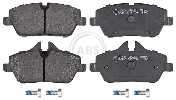 A.B.S. 37434 — Колодка гальм. диск. MINI COOPER 06-,ONE 09-,CLUBMAN 2010-передн. (вир-во ABS)