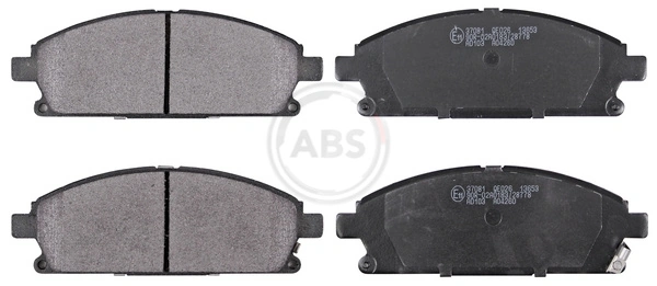 A.B.S. 37081 — Колодка гальм. диск. NISSAN PATHFINDER/X-TRAIL передн. (вир-во ABS)
