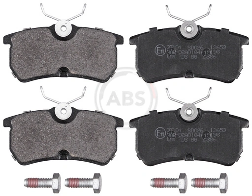 A.B.S. 37101 — Колодка гальм. диск. FORD FOCUS задн. (вир-во ABS)