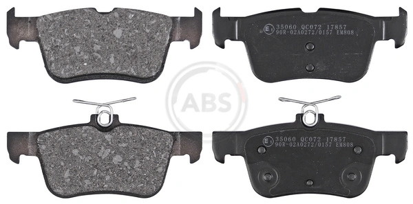 A.B.S. 35060 — Колодка гальм. диск. FORD MONDEO V (09/14-) задн. (вир-во ABS)