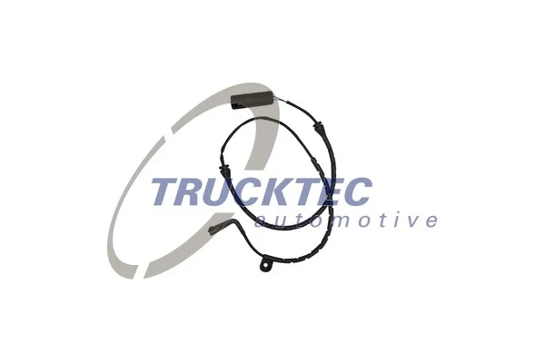 Warning Contact, brake pad wear