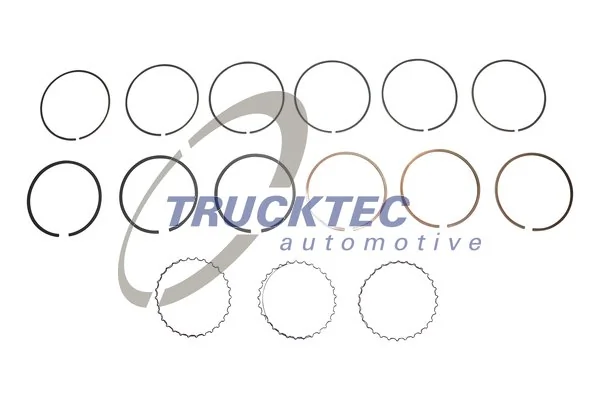 Piston ring set