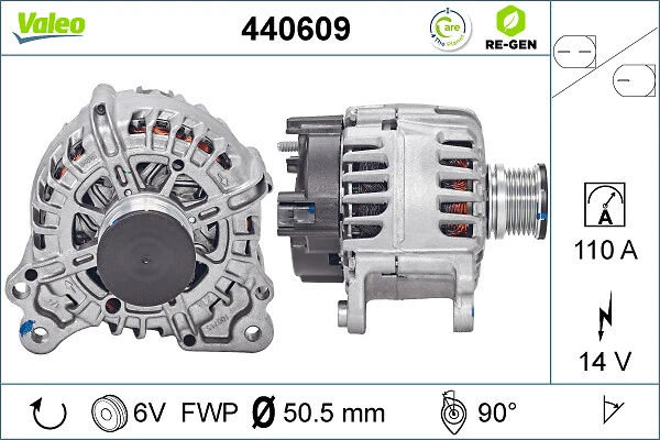 Alternateur VALEO 440609