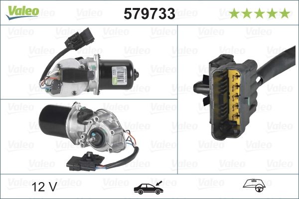 Moteur d'essuie-glace VALEO 579733