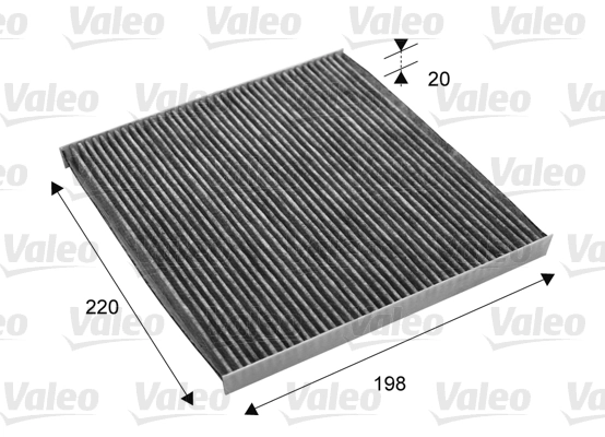 Filtre, air de l'habitacle VALEO 715701