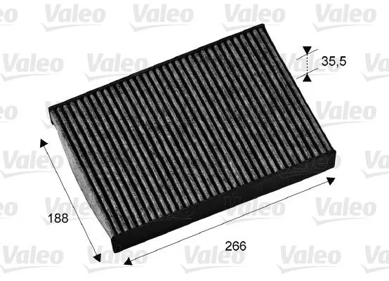 Filtre, air de l'habitacle VALEO 715673