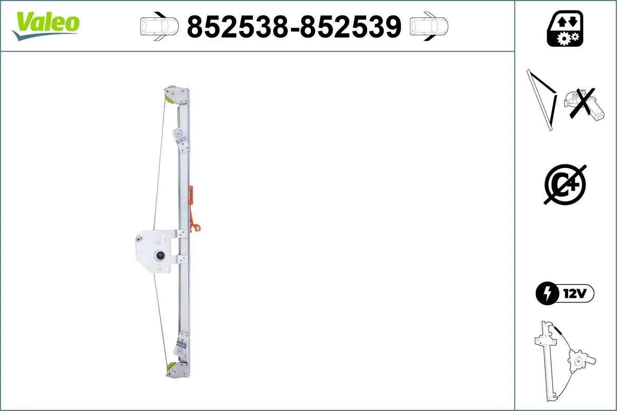 Lève-vitre VALEO 852538