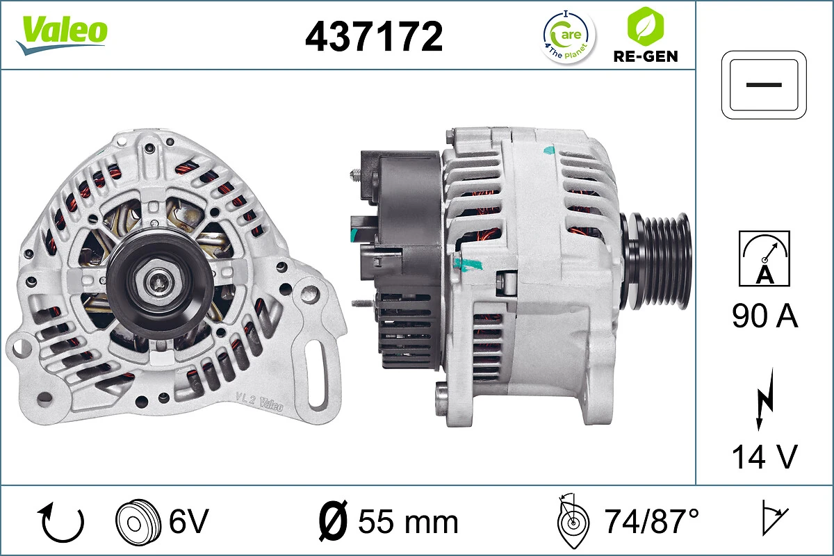 Alternateur VALEO 437172