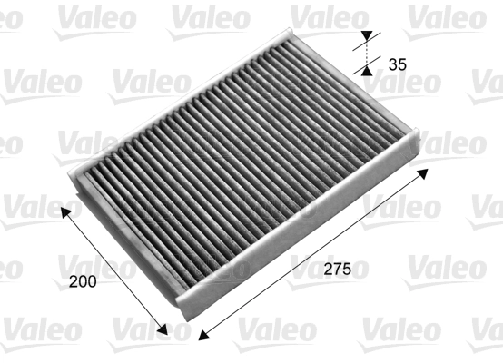 Filtre, air de l'habitacle VALEO 715702