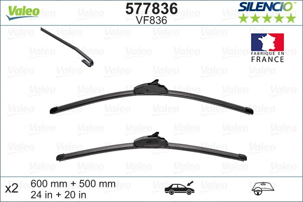 VALEO 577836 — Щітка склоочисника