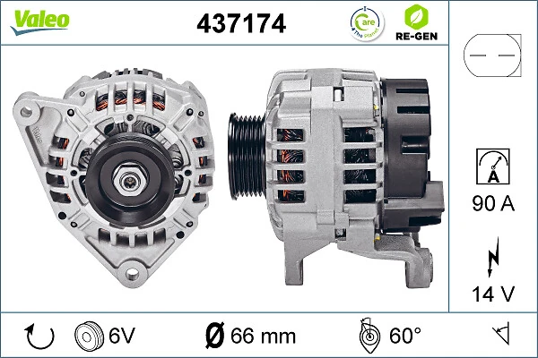 Alternateur VALEO 437174