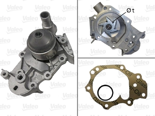 Pompe a Eau Renault CLIO I-II / KANGOO-TWINGO