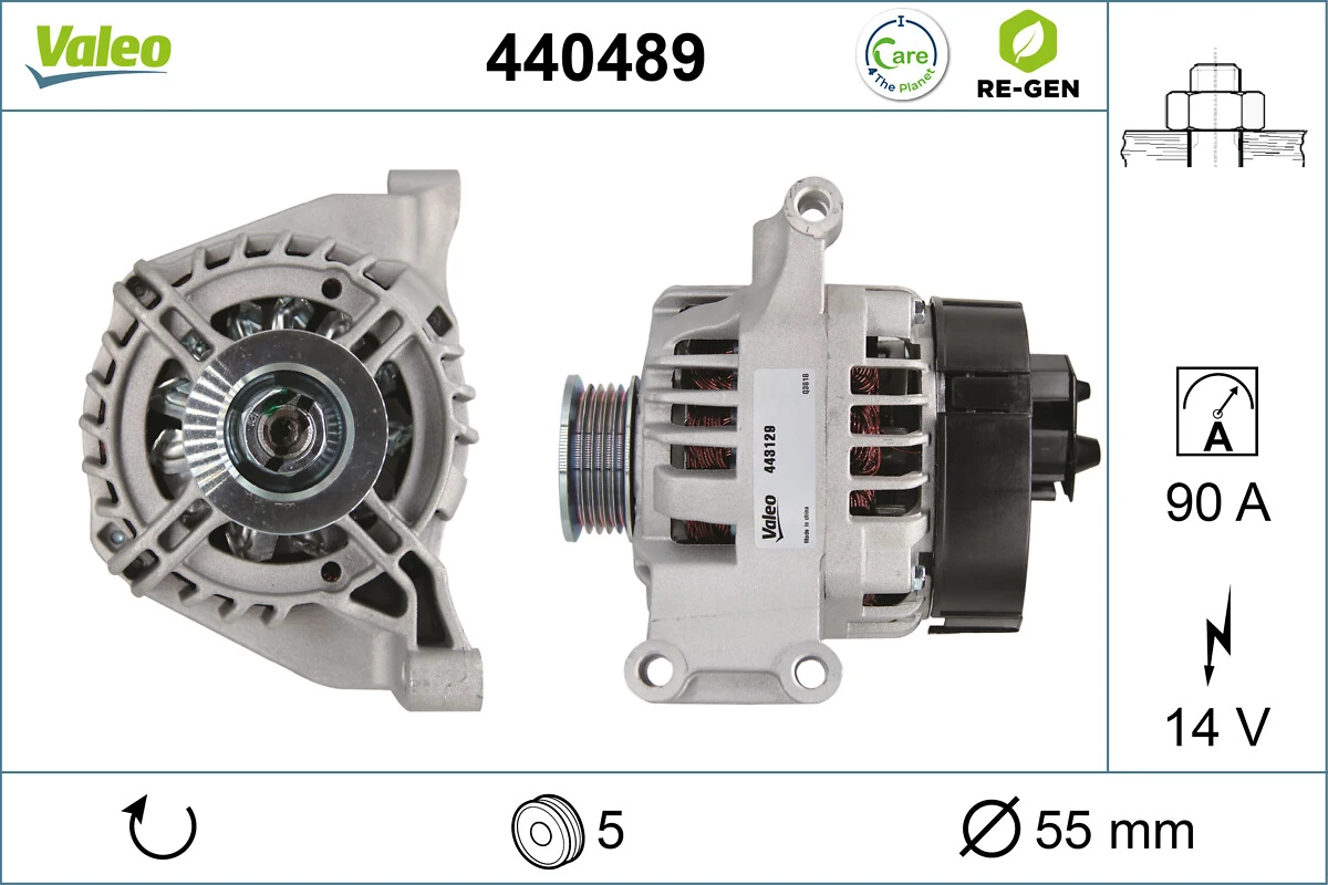 Alternateur VALEO 440489
