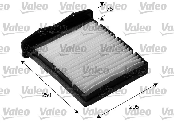 Filtre, air de l'habitacle VALEO 698817