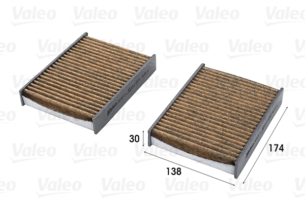 Filtre, air de l'habitacle VALEO 701017