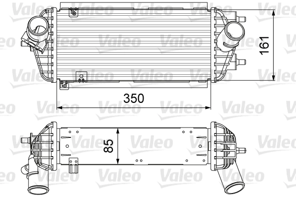Intercooler, échangeur VALEO 818665
