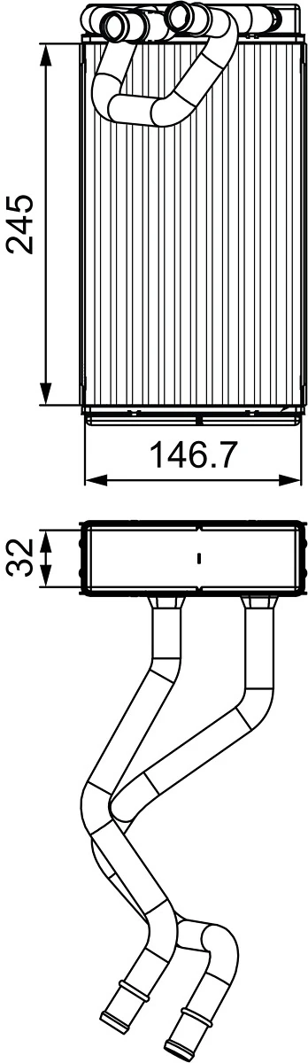 Heat Exchanger, interior heating