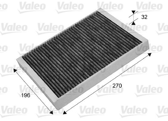 Filtre, air de l'habitacle VALEO 715635