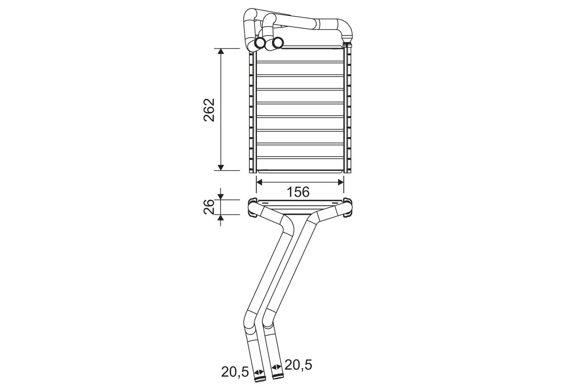 Système de chauffage VALEO 811655
