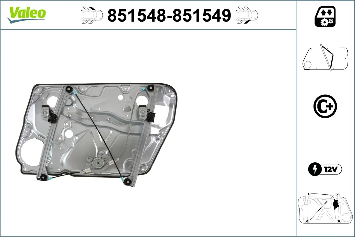 Lève-vitre VALEO 851548