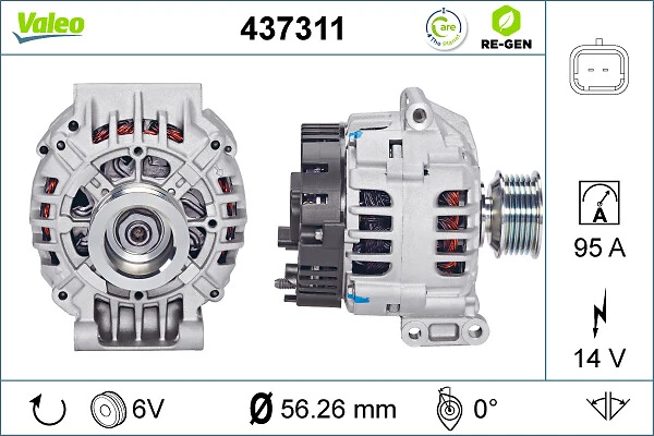 Alternateur VALEO 437311