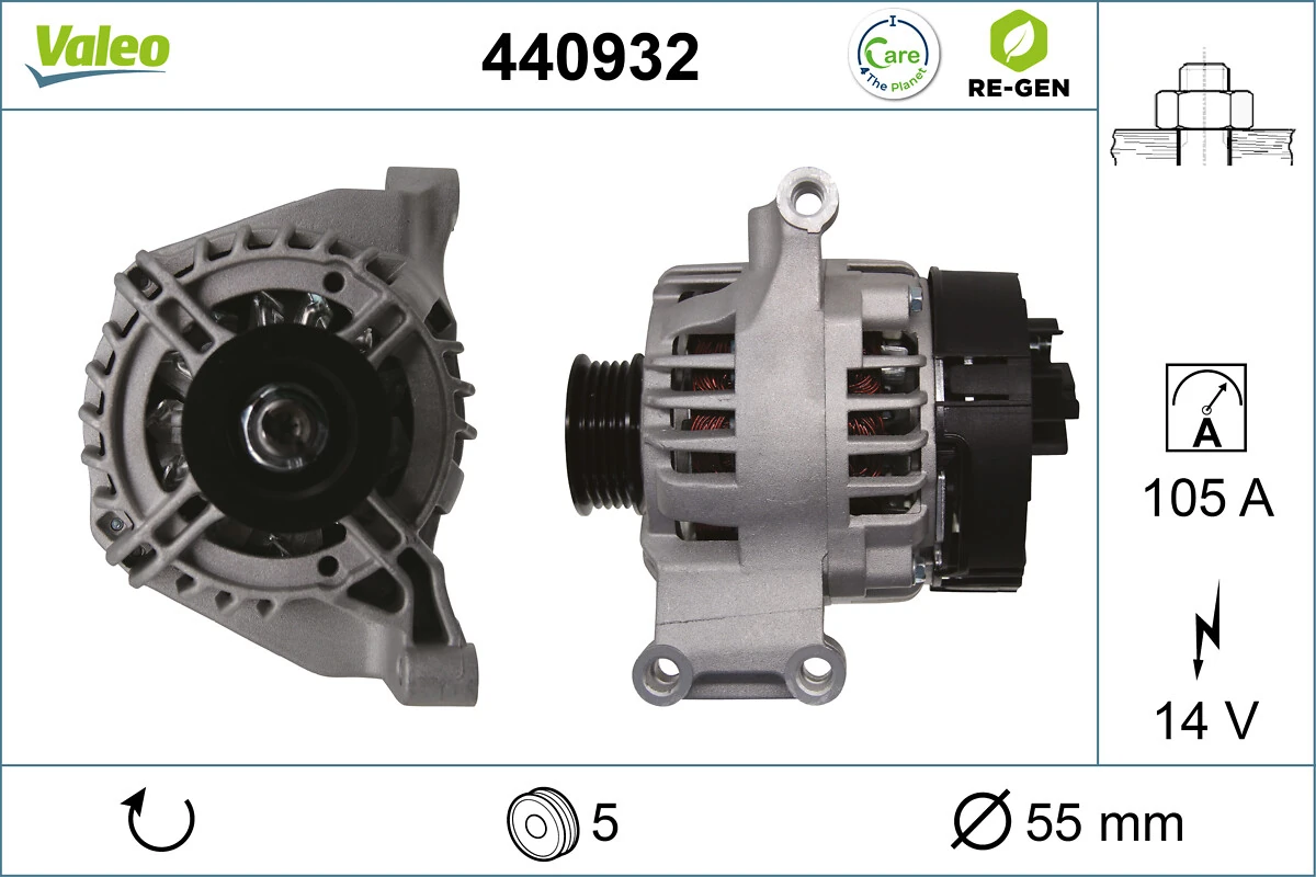 Alternateur VALEO 440932