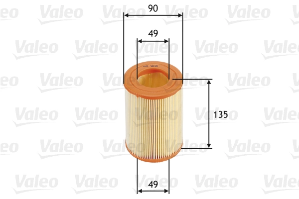 VALEO 585681 — Повітряний фільтр