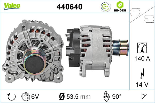 Alternateur VALEO 440640