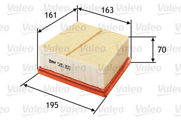 FILTRE A AIR -1516725- FIESTA 6 I-II 08-
