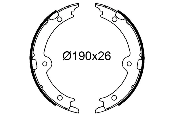 Brake Shoe Set