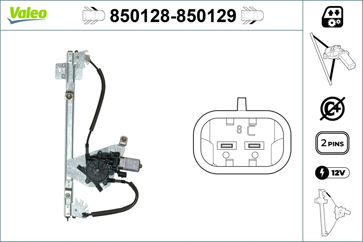 Lève-vitre VALEO 850128