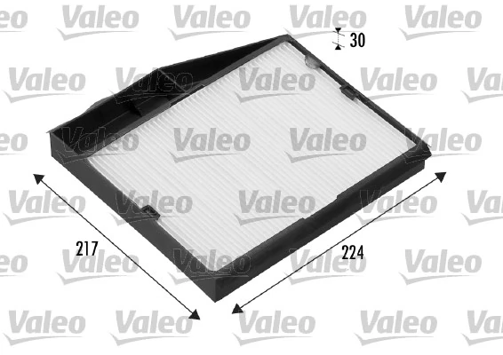 Filtre, air de l'habitacle VALEO 698535