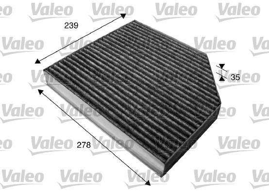 Filtre, air de l'habitacle VALEO 715580