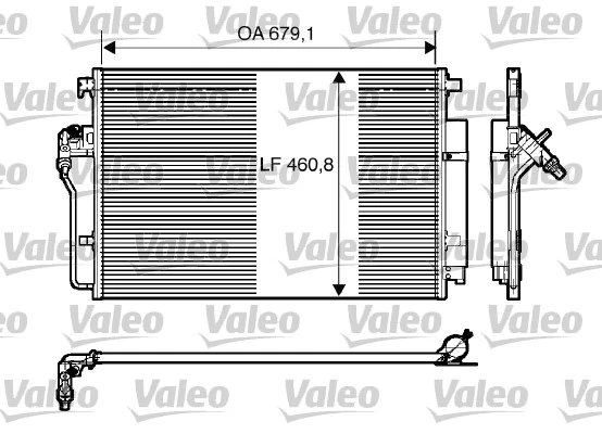 Condenser, air conditioning