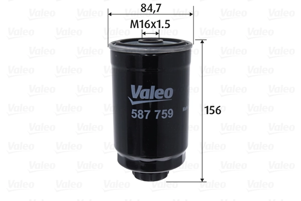 VALEO 587759 — Фільтр паливний
